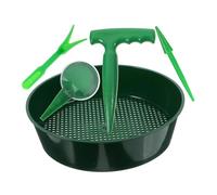 HANABASS Kit De Jardinage pour Maison Outils De Repiquage Tarière Bêche à Terre Semoir Et Pot De Fleurs pour Semis Et Transplantation