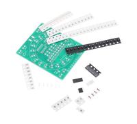 HANABASS Kit de Soudure SMD pour Débutants avec Carte de Pratique Plastique Composant DIY pour Entraînement Soudure Électronique