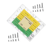 HANABASS Kit de Visserie pour Montre Modèles Acier Inoxydable Vis Plates et Fendue pour Réparation Bracelet et Boîtier Outil Professionnel pour Montres