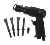 HANABASS Kit Marteau Pneumatique Multifonctionnel avec Burins Outil Léger pour Déchaussement de Rouille et Entretien Freins Automobiles