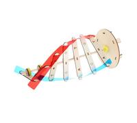 HANABASS Kit Modélisation Bois DIY Double Prop Pédagogique Scientifique pour Garçon Fille Jeu Éducatif Stimulant Motricité Fine