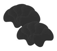 HANABASS Lot de 10 Pastilles Autocollantes en Silicone Antidérapantes pour Médiator de Guitare, Poignées Auto-adhésives, Accessoires Pratiques pour Guitare Acoustique et Basse, Grip