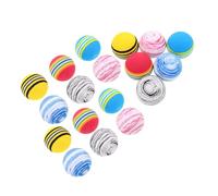 HANABASS Lot de 18 Balles Arc-en-Ciel Silencieuses Et Résistantes Aux Morsures pour Chiots Mini Balles De Tennis pour Chiens Jouets À Mâcher pour L'Enrichissement des Chiens Jouets