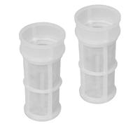 HANABASS Lot de 2 Crépines de Réservoir de Carburant en Plastique, Élément Filtrant Solide pour Moteurs Hors-bord Marins, Filtre à Carburant Compatible pour Navigation et Entretien