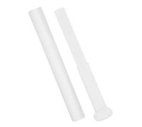 HANABASS Lot de 2 Maillets pour Bol Chantant en Cristal et Acrylique Bâtonnets Pyramidal et Demi-Pyramidal pour Contemplation Résonance et Musicothérapie Outil de Percussion Polyvalent