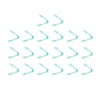 HANABASS Lot de 20 Pinces à Épiler en Plastique Vert Grosse Taille pour Garçon et Filles 4-5 Ans Outil Éducatif pour Tri Observation d'Insectes et Activités en Plein Air