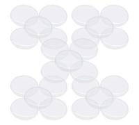 HANABASS Lot de 25 Couvercles de Montre Transparents en Acrylique Diamètre 30 MM pour Réparation de Montres Résistant aux Rayures Matériel de Réparation Horlogère Classiques et Modernes