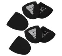 HANABASS Lot de 3 Couvre-Chaussures de Vélo Imperméables en Néoprène Chauffe-Orteils Isolants D’Hiver Antidérapants et Respirants Protection Coupe-Vent pour Cyclisme sur Route et