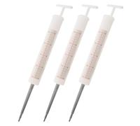 HANABASS Lot de 3 Injections Factices Géantes pour Cosplay Infirmière et Docteur, Accessoires de Jeu de Rôle Légers et Réalistes, pour Déguisement Halloween et Fêtes Costumées