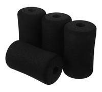 HANABASS Lot de 4 coussinets en mousse pour appareils de fitness - Repose-pieds de rechange pour entraîneur de muscles abdominaux - Banc de musculation multifonction et banc incliné - Couverture
