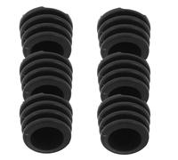 HANABASS Lot de 6 Bouchons de Vidange en Caoutchouc pour Kayak avec Anneau de Tirage Étanches Universels Dimensions 45×3 CM Accessoires Kayak pour Navigation sur Lacs et Rivières