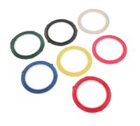HANABASS Lot De 7 Rouleaux D Autocollants Pour Touche De Violon Ruban Adhésif Coloré Pour Touche De Violon Guide De Position Des Notes Pour Débutants Guide