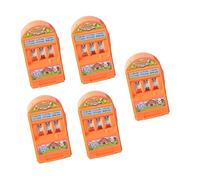 HANABASS Machine à Loterie Portable pour Garçon et Filles Jouet Interactif Éducatif Développe Coordination Œil-Main pour Jeux de Bingo Lot de 5