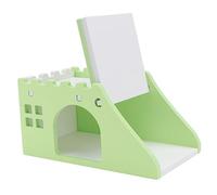 HANABASS Maison en pour Hamster Toboggan Nid Confortable pour Petits Animaux 1 Pièce Design Créatif et