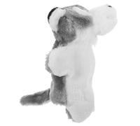 HANABASS Marionnette Main Loup Peluche Interactive pour Garçon Fille Éducatif Souple et Lavable Développement Créatif et Communication Parent-garçon Fille