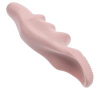 HANABASS Masseur de Pouce Ergonomique en Silicone Rose, Bâton de Massage Compact à Points D'acupuncture Réutilisable pour Relaxation Musculaire et Soulagement des Tensions, Accessoire