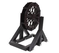 HANABASS Micro Roue à Eau DIY avec Support Acier pour Fontaine de Bureau Décor de Paysage Intérieur et Extérieur Accessoire de Remplacement pour Installation d'eau