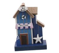 HANABASS Mini Accessoires Océaniques Micro Maison De Poupée Petite Sculpture De Plage sur Le Thème du Sable Décoration Bleue Décor Nautique Décor De Bateau Esthétique Côtier