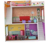HANABASS Miniature Doll House Furniture Set with Rain Boots Umbrella and Leather Suitcase Realistic Travel Props for Dollhouse Decoration