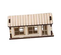 HANABASS Modèle Miniature Maison Bois à Assembler Kit Éducatif pour Garçon Fille Puzzle de Construction Précis Maquette Artisanale pour Décoration et Jeux Créatifs