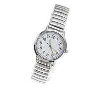 HANABASS Montre Quartz à Grand Cadran Lumineux Étanche Bracelet Élastique Confortable pour Femme et Homme Style Moderne