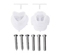 HANABASS Moule à Poignée en Silicone Forme Griffe de Chat pour Tiroir, Réutilisable, Facile à Nettoyer, Alliage Inclus, pour DIY et Création Artisanale
