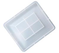 HANABASS Moule en Silicone Créatif pour Moulure de Cadre Photo DIY, Matériau Silicone Blanc, pour Décoration Maison et Création Artisanale Unique