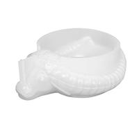 HANABASS Moule en Silicone DIY Tête de Vache pour Récipient de Stockage | Pratique, Facile à Démouler, Blanc, pour Fabriquer des Présents Significatifs et Objets Décoratifs