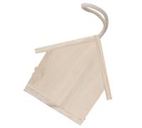 HANABASS Nichoir Naturel pour Oiseaux Abri Sécurisé et Maison Nichoir pour Petits Oiseaux comme Moineaux et Mésanges Mangeoire Extérieure Stable pour Jardin et Balcon
