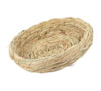 HANABASS Nid Oiseaux Tressé pour Animaux Maison De Reproduction Confortable pour Oiseaux Pigeons Perroquets Et Lapins Accessoire Naturel Et Respirant pour Animal