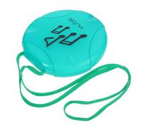 HANABASS Organisateur De CD De Rangement Conteneur Rond pour DVD Étui De Voyage pour Disques Boîtier De Stockage pour CD De Rangement pour Collection Multimédia