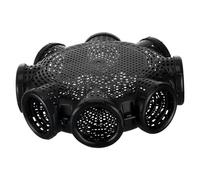HANABASS Panier de Étanche pour Anguilles et Crevettes Filet Robuste à Fond Scellé pour Attraper Homards et Crabes Facile à Utiliser avec Poids Rapide et pour Zones à Végétation Aquatique