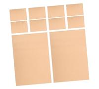 HANABASS Papier à Lettres en Braille 10 Pièces Compatible Tablettes D’écriture 4 à 9 Lignes, Feuilles pour Apprentissage Braille, Exercices Pratiques et Rédaction pour Personnes Aveugles