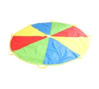 HANABASS Parachute pour Garçon et Filles 18 Mètre - Parachute d'Extérieur Coloré - Matériel de Motricité Sensorielle pour Jeux Collectifs en Maternelle et Activités Sportives en Plein Air