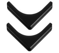 HANABASS Patins de Chaise Antidérapants Tubulaires 1 Paire Embouts de Pieds en Plastique pour Chaises Pliantes Tapis de Remplacement Portables pour Plage Camping Meubles d'Extérieur