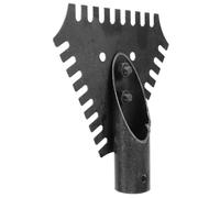 HANABASS Pelle à Glace Métallique avec Design à Dent de Scie Outil pour Enlever la Glace à Extérieur Pratique et Portable pour Dégivrage des Surfaces Gelées