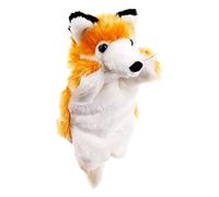 HANABASS Peluche Main Renard Marron Interaction Éducatif Créatif pour Garçon Fille Développement Motricité et Communication