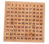 HANABASS Planche Éducative Bois Montessori Chiffres Consécutifs Créatif Apprentissage Mathématiques Train Interactif pour Compter Développement Garçon Fille