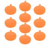 HANABASS Plaque Cible de compétition en Silicone, Cible Suspendue Orange, 10 pièces, Protection des flèches, Installation Facile, pour Pratique du tir à l’Arc