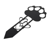 HANABASS Plaque Commémorative Chien Métal Piquet Jardin Étanche pour Décoration Cimetière et Pelouse Statue Artistique Souvenir Animal de Compagnie