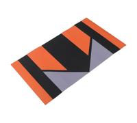 HANABASS Plaque de Baseball D’entraînement, Base à Fond Gaufré en Silicone, Antidérapante, Taille Standard 17x28 Pouces, Zone de Lancer Mise en Évidence, pour Terrain et École, Baseball