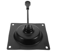 HANABASS Plaque Pivotante en Métal pour Chaise de Bureau de Remplacement Noire Base Pratique et Robuste Adaptée Mécanisme de Contrôle D'inclinaison