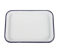 HANABASS Plat Rectangulaire Émail Pour Cuisson Et Service Casserole Émaillé Pour Lasagnes Gâteaux Et Bbq Compatible Lave-vaisselle
