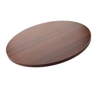 HANABASS Plateau de Table Rond en Bois 42cm Léger et Anti-Rayures Petit Plateau pour Table à Manger pour Salon et Chambre