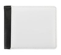 HANABASS Portefeuille à Transfert Thermique DIY Petit Porte-Cartes Vierge Blanc Cadre Miroir Capacité Compacte pour Cartes de Crédit Portefeuille de Cartes pour Femmes pour Bricolage et