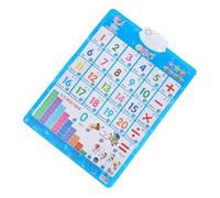 HANABASS Poster Éducatif Interactif Électronique pour Garçon Fille Apprentissage Préscolaire Parlant Support pour Apprentissage Prononciation et Développement pour Garçons et Filles de Ans