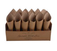 HANABASS Présentoir à Cornets de Confettis Lors de Fêtes et Mariages pour Décoration de Table avec Plateau en Papier Cônes de Cône Faciles à Utiliser pour Mariage