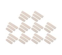 HANABASS Presse-tube de Dentifrice Manuel en Plastique Beige Léger, Lot de 30 Pièces pour Dentifrice et Nettoyant Visage, Salle de Bain Vacances