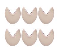 HANABASS Protège-Orteils Souples pour Pantoufles de Ballet 3 Paires Couleur Chair Courte Coussinets Tricotés Élastiques pour Protection des Orteils Amorti pour Danse Classique et