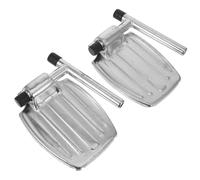 HANABASS Repose-pieds Pour Fauteuil Roulant 2 Pièces Pliables Et Renforcées Support Réglable Pour Patients Souffrant De Troubles Moteurs